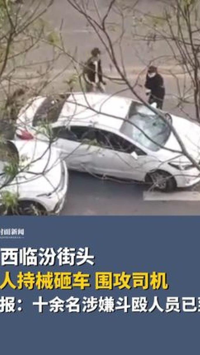 女子持械打砸多辆车,女子持械打砸多辆车视频